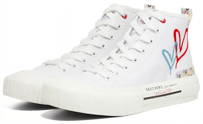 (W) Skechers James Goldcrown x New Moon Zapatillas Altas de Lona 'Blancas' 155512-WHT Lookbook (W) Skechers James Goldcrown x New Moon Zapatillas Altas de Lona 'Blancas' 155512-WHT