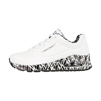(W) Skechers James Goldcrown Uno 'White Black'