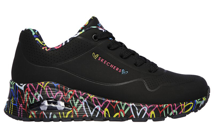 Order (W) Skechers James Goldcrown x Uno Baskets Basses de Course ''Noir'' 155506-BBK