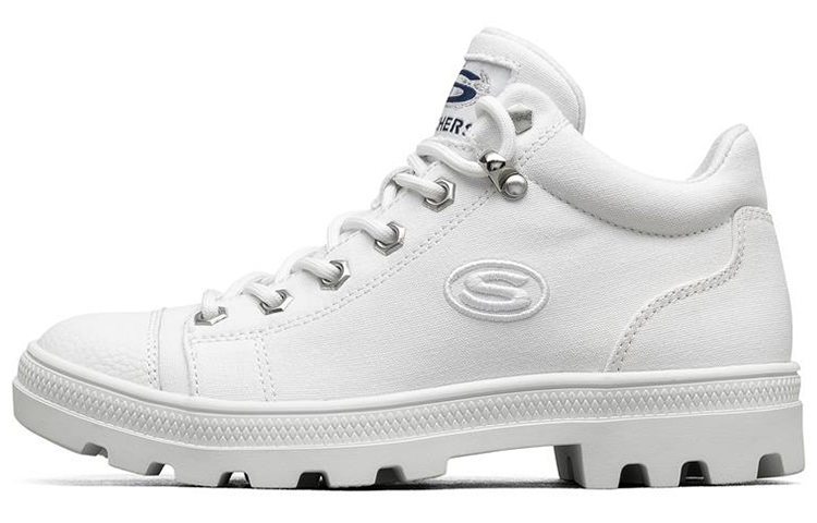 (Women) Skechers Jeremy Scott x Roadies High 'White Canvas' 155109-WHT