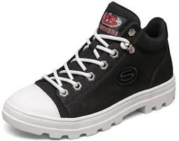 Lookbook (W) Sneakers Skechers Jeremy Ville x Roadies High-Top 'Hitam' 155109-BKW