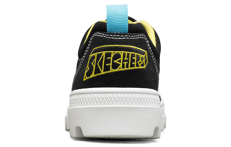 Shop (Women) Skechers Jeremyville x Roadies Low-Top Canvas Shoes 'Black' 66666304-BLK