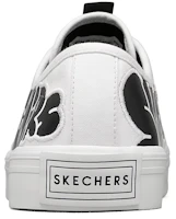 Shop Jeremyville x Skechers V'lites 低幫 板鞋 女款 白黑