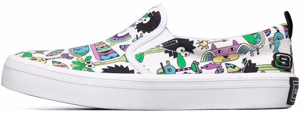 (W) Skechers Jeremyville x V Lites Instappers Multicolor ''Wit'' 66666300-WMLT Buy (W) Skechers Jeremyville x V Lites Instappers Multicolor ''Wit'' 66666300-WMLT