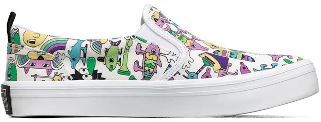 (W) Skechers Jeremyville x V Lites Instappers Multicolor ''Wit'' 66666300-WMLT Order (W) Skechers Jeremyville x V Lites Instappers Multicolor ''Wit'' 66666300-WMLT