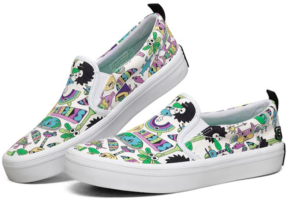 (W) Skechers Jeremyville x V Lites Instappers Multicolor ''Wit'' 66666300-WMLT Lookbook (W) Skechers Jeremyville x V Lites Instappers Multicolor ''Wit'' 66666300-WMLT