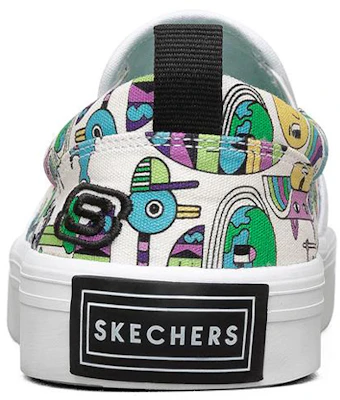 (W) Skechers Jeremyville x V Lites Instappers Multicolor ''Wit'' 66666300-WMLT Shop (W) Skechers Jeremyville x V Lites Instappers Multicolor ''Wit'' 66666300-WMLT
