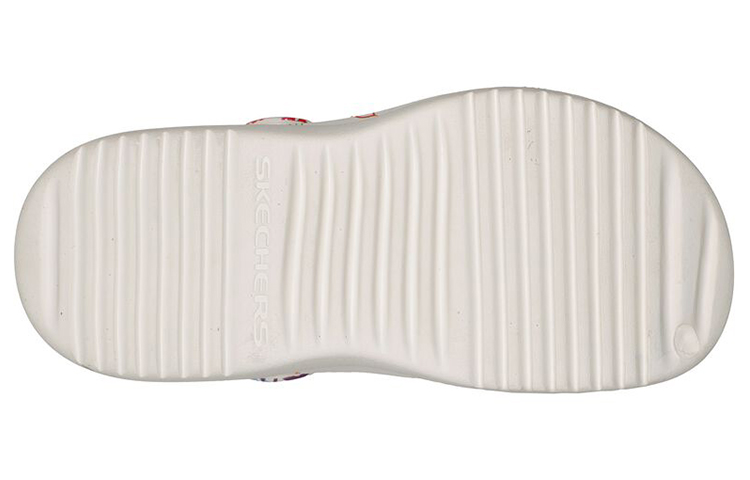 (W) Skechers JGoldcrown Foamies 'Love All White' 圖 5