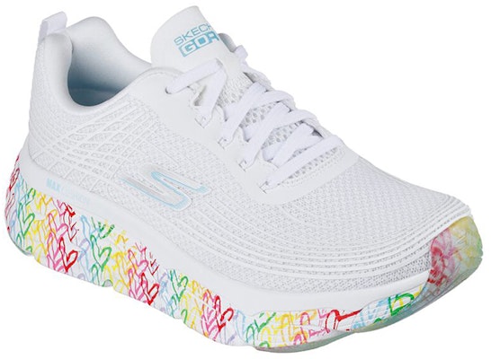 (Women) Skechers JGoldcrown x Max Cushioning Elite 'White Rainbow' 128557-WMLT Lookbook (Women) Skechers JGoldcrown x Max Cushioning Elite 'White Rainbow' 128557-WMLT