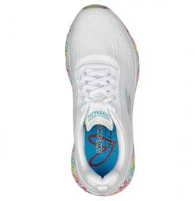 (Women) Skechers JGoldcrown x Max Cushioning Elite 'White Rainbow' 128557-WMLT Shop (Women) Skechers JGoldcrown x Max Cushioning Elite 'White Rainbow' 128557-WMLT