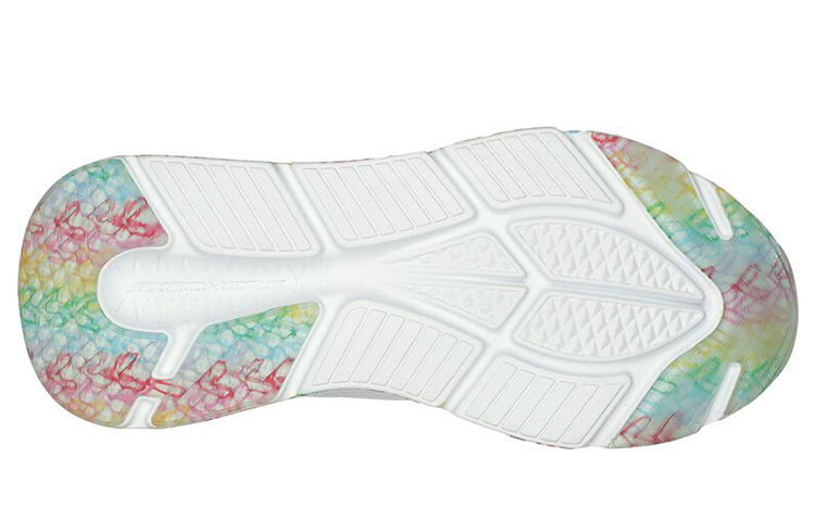 Purchase (Women) Skechers JGoldcrown x Max Cushioning Elite 'White Rainbow' 128557-WMLT