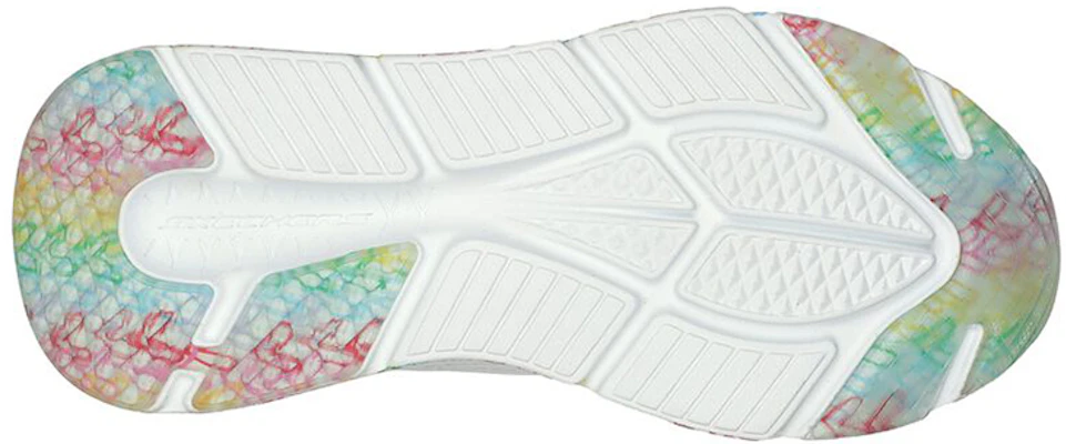 (Women) Skechers JGoldcrown x Max Cushioning Elite 'White Rainbow' 128557-WMLT Purchase (Women) Skechers JGoldcrown x Max Cushioning Elite 'White Rainbow' 128557-WMLT