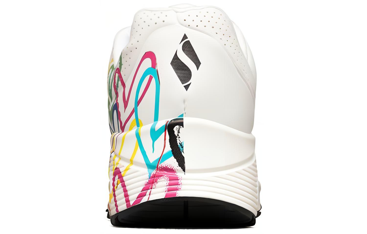 (W) Skechers JGoldcrown Uno Spread the Love 'White' 圖 4