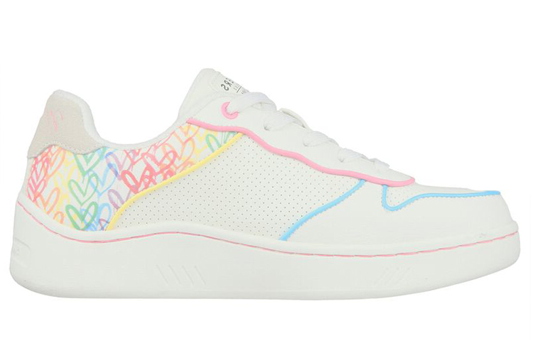 Order (W) Skechers JGoldcrown x Upbeats 'Courted Love - Putih Pelbagai Warna' 155499-WMLT