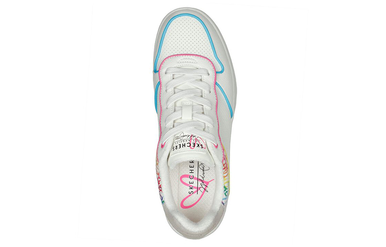 Lookbook (Women) Skechers JGoldcrown x Upbeats 'Courted Love - White Multicolor' 155499-WMLT