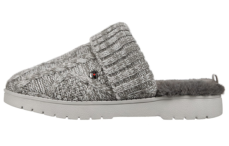 (Women) Skechers Keepsakes 3.0 'Grey Faux Fur' 113363-GRY
