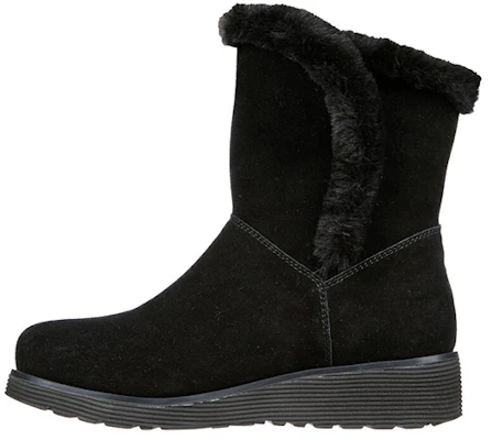 (W) Skechers Keepsakes Wedge ''Bottes Neige Décontractées Noires'' 167616-BBK Buy (W) Skechers Keepsakes Wedge ''Bottes Neige Décontractées Noires'' 167616-BBK