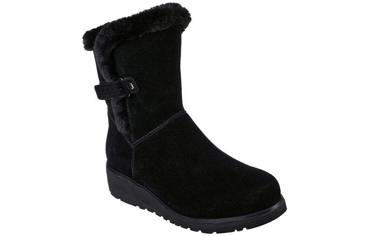 Lookbook (W) Skechers Keepsakes Wedge ''Bottes Neige Décontractées Noires'' 167616-BBK