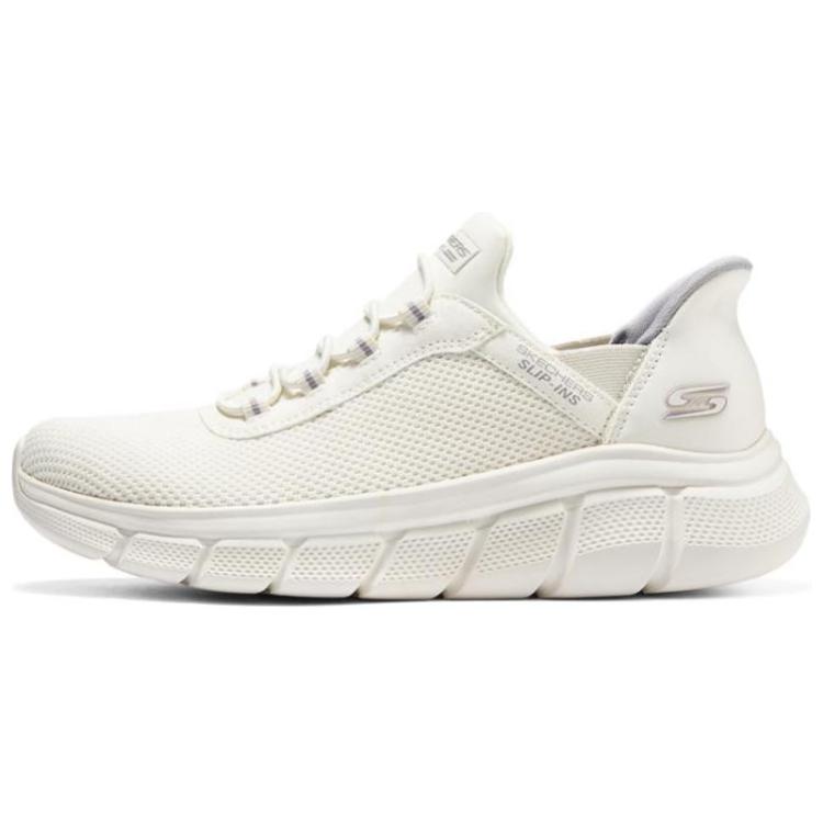 Purchase (W) 스케쳐스 니트 런닝화 '베이지' 117502-OFWT