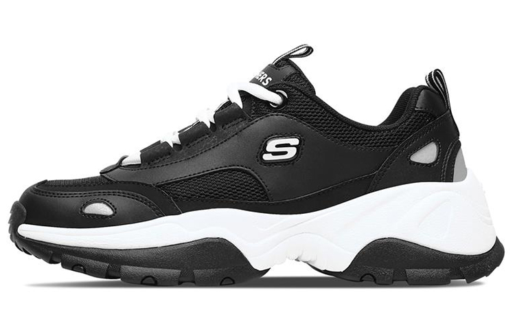 (Women) Skechers Kozmiks 'Black and White' 88888327-BKW