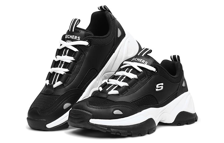 Lookbook (W) スケッチャーズ コズミクス 白黒 (Sukecchaazu Kozumiksu ShiroKuro) 88888327-BKW