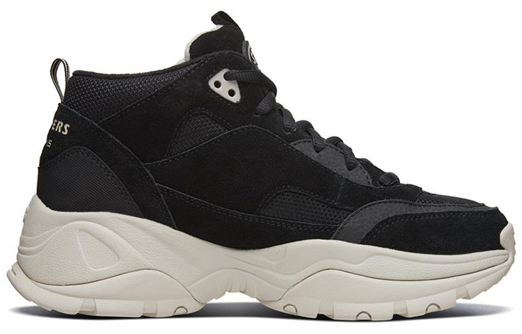 Order (W) Skechers Kozmiks 'Sepatu Mid-Top Hitam Gaya Ayah' 88888380-BKNT
