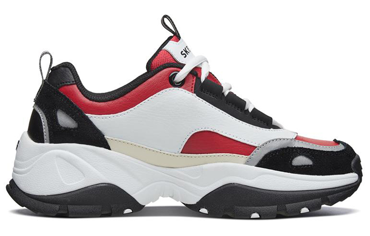 Order (W) Skechers Kozmiks 'Negro Rojo Patchwork' 88888381-WBRD