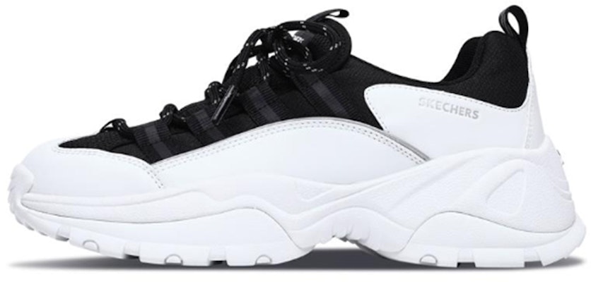 (Women) Skechers Kozmiks Low-Top Running Shoes Black/White 13410-WBK Buy (Women) Skechers Kozmiks Low-Top Running Shoes Black/White 13410-WBK