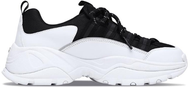 Skechers Kozmiks 減震透氣 低幫老爹鞋 女款 黑白 Order Skechers Kozmiks 減震透氣 低幫老爹鞋 女款 黑白