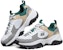 (W) Skechers Kozmiks Kasut Sukan Kelabu/Kuning/Hijau 88888412-GYWG