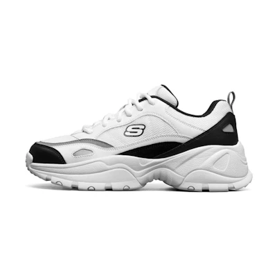 (W) Skechers Kozmiks 'Black Silver White'