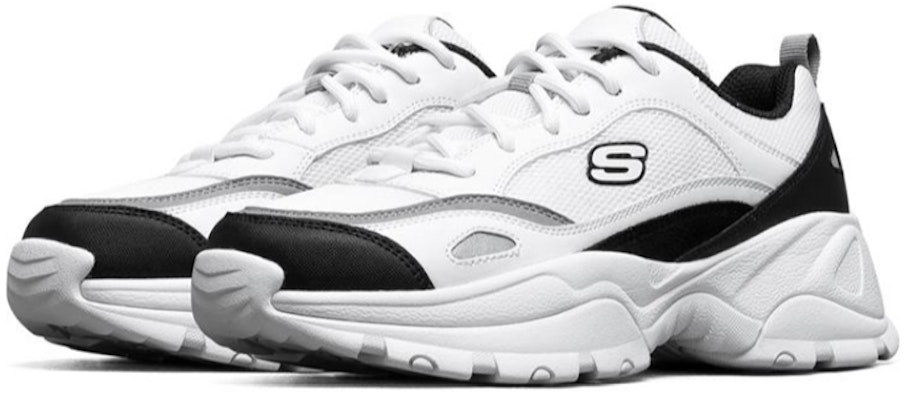 (Women) Skechers Kozmiks 'Black Silver White' 88888395-WBGY Lookbook (Women) Skechers Kozmiks 'Black Silver White' 88888395-WBGY