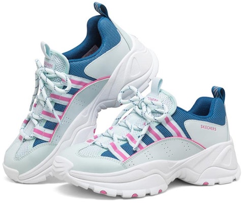 (W) スケッチャーズ コズミクス ランニングシューズ ピンク/ブルー 88888409-AQUA Lookbook (W) スケッチャーズ コズミクス ランニングシューズ ピンク/ブルー 88888409-AQUA