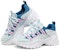 (W) Skechers Kozmiks Kasut Lari Merah Jambu/Biru 88888409-AQUA