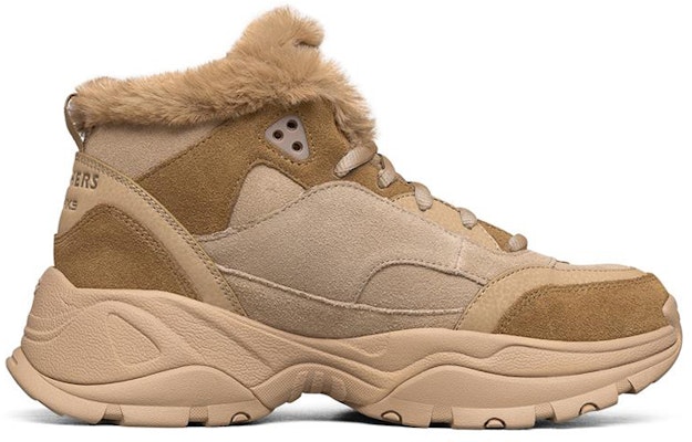 (Women) Skechers Kozmiks High-Top Running Shoes Brown 88888391-TAN Order (Women) Skechers Kozmiks High-Top Running Shoes Brown 88888391-TAN