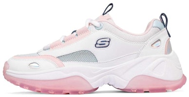 (Women) Skechers Kozmiks White/Pink 88888407-WMLT (Women) Skechers Kozmiks White/Pink 88888407-WMLT
