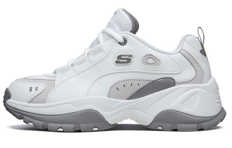 (Women) Skechers Kozmiks 'Retro Sport Dad Shoe White Grey' 88888367-WGRY