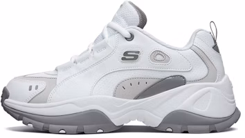 (Women) Skechers Kozmiks 'Retro Sport Dad Shoe White Grey' 88888367-WGRY (Women) Skechers Kozmiks 'Retro Sport Dad Shoe White Grey' 88888367-WGRY