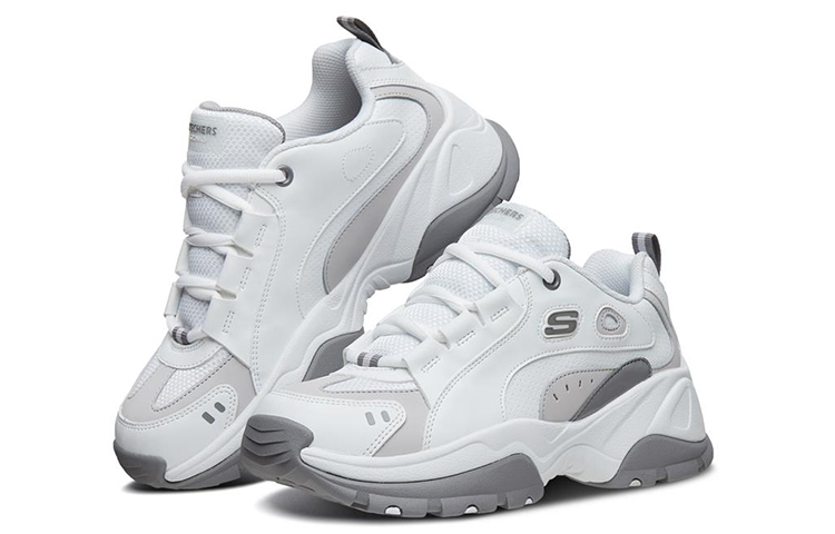 (W) Skechers Kozmiks 'Retro Sport Dad Shoe White Grey' 圖 3