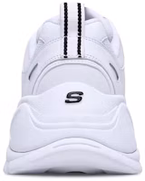 Shop Skechers Kozmiks 舒適厚底 百搭運動老爹鞋 女款 白