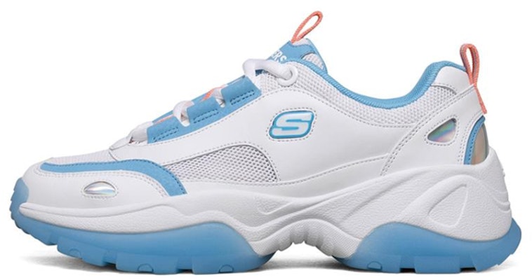 (Women) Skechers Kozmiks White/Blue 88888407-WBL Buy (Women) Skechers Kozmiks White/Blue 88888407-WBL