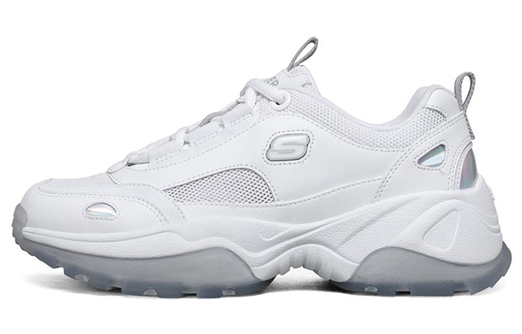 (Women) Skechers Kozmiks 'White Grey' 88888407-WHT