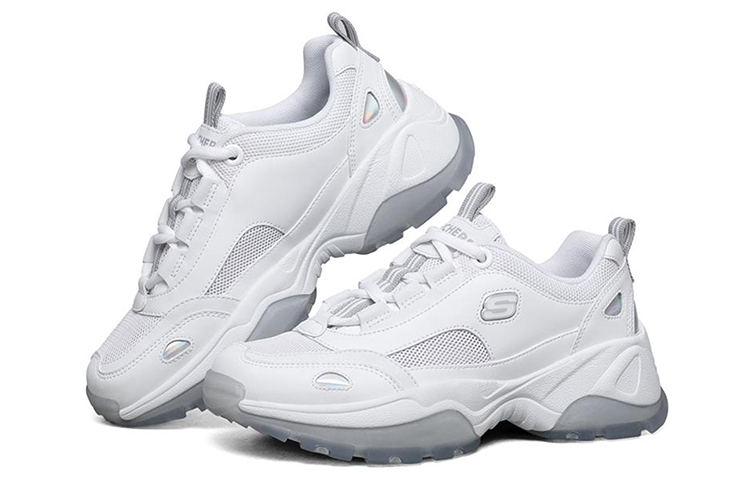 Lookbook (W) Skechers Kozmiks ''Blanc Gris'' 88888407-WHT