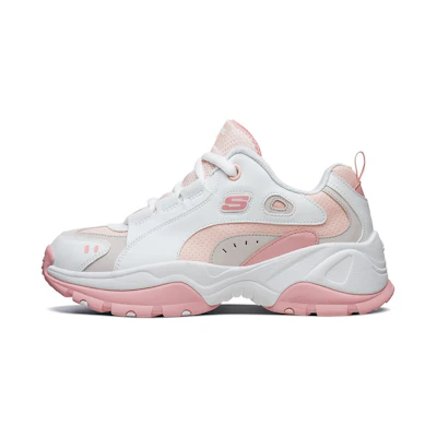 (W) Skechers Kozmiks 'White Light Pinkred'