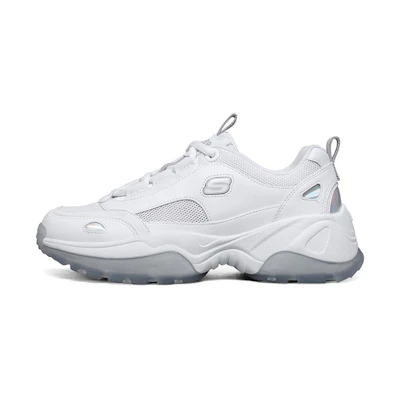 (W) Skechers Kozmiks 'White Grey'