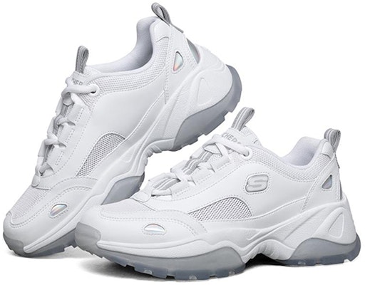 (W) 斯凯奇 Kozmiks '白灰色' 88888407-WHT Lookbook (W) 斯凯奇 Kozmiks '白灰色' 88888407-WHT