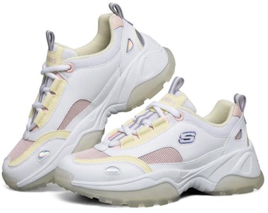 (W) 스케쳐스 코즈믹 옐로/화이트 (Skechers Kozmiks Yellow/White) 88888407-WYL Lookbook (W) 스케쳐스 코즈믹 옐로/화이트 (Skechers Kozmiks Yellow/White) 88888407-WYL