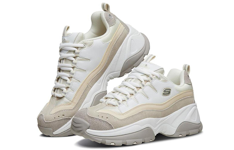 (W) Skechers Kozmiks Clunky Shoes Khaki 圖 2