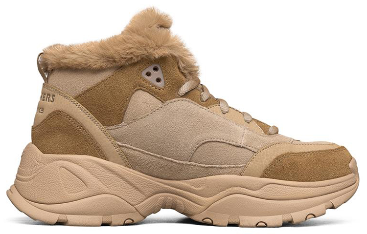 Order (W) Skechers Kozmiks Hoge Sneakers Hardloopschoenen Bruin 88888391-TAN