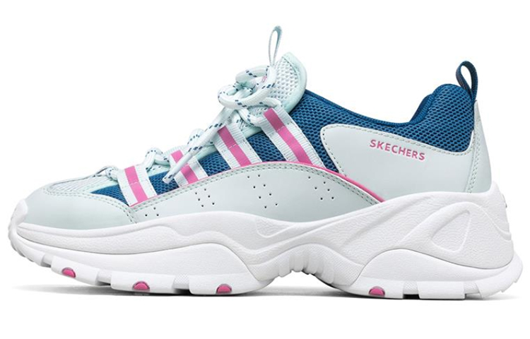 (Women) Skechers Kozmiks Running Shoes Pink/Blue 88888409-AQUA